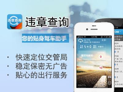 違章查詢(xún)APP軟件開(kāi)發(fā)